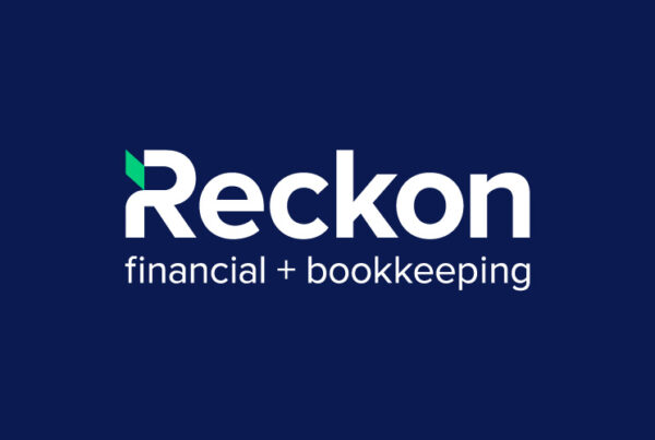 Rebrand Logo Design, Reckon Financial and Bookkeeping Service by Kettle Fire Creative